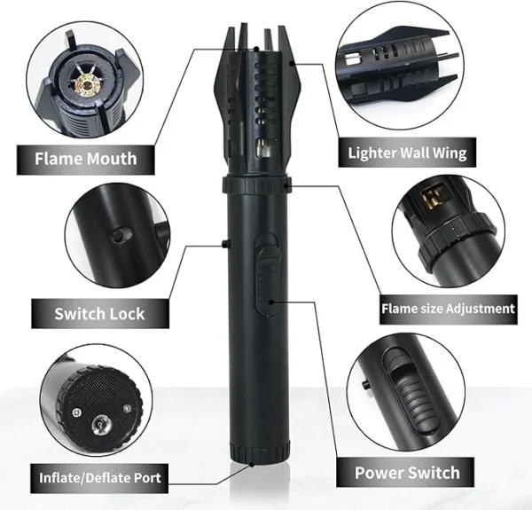 (Buy 1 Get 1 Free ) Jet Flame Lighter - Image 2