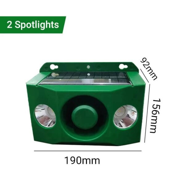 High volume solar warning lights to deter predators ( BUY 1 GET 1 FREE ) - Image 7