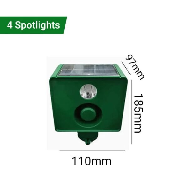 High volume solar warning lights to deter predators ( BUY 1 GET 1 FREE ) - Image 6